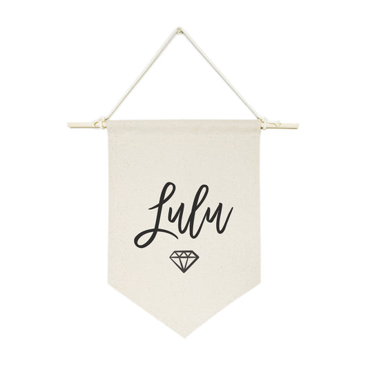 Personalized Hanging Banner Glamoura